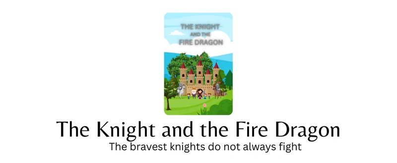 Knight and Fire Dragon Banner